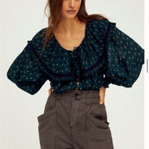 sunrise printed shirt free people